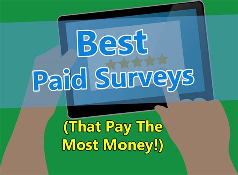 Best Paid Online Survey Sites That Are Legitimate Pay The Most Money