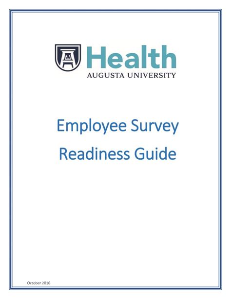 Pdf Employee Survey Readiness Guide Paws Employee Survey