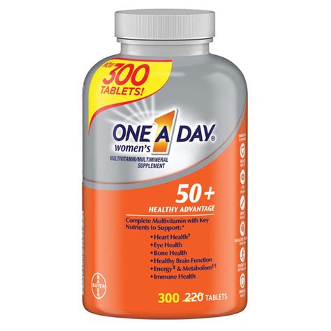 One A Day Womens 50 Plus Health Advantage Multivitamin And Multimineral