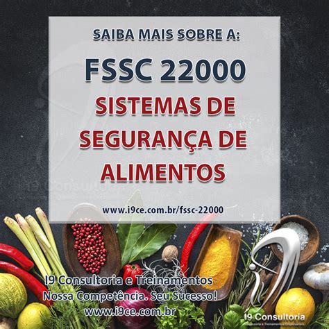 Fssc 22000 Sistema De Segurança De Alimentos I9 Consultoria Empresarial