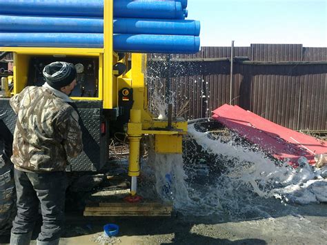 Бурение скважин на воду по твердой скальной породе, в Крыму