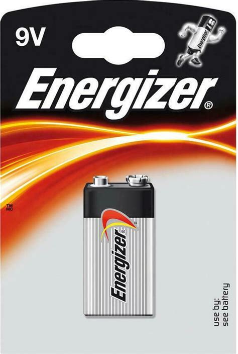 Energizer Αλκαλική Μπαταρία 9v 1τμχ Skroutzgr