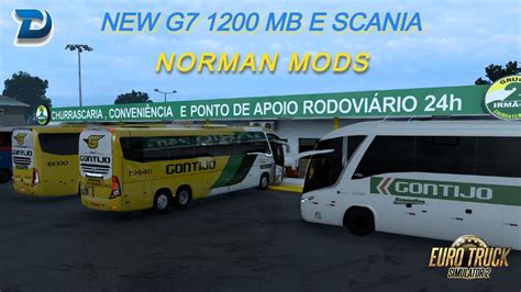 Ets Mod Busnew G By Norman Mods Youtube