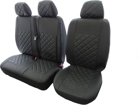 Texmar Housses de siège en Cuir pour Mercedes Vito Cargo Van 2004 2015