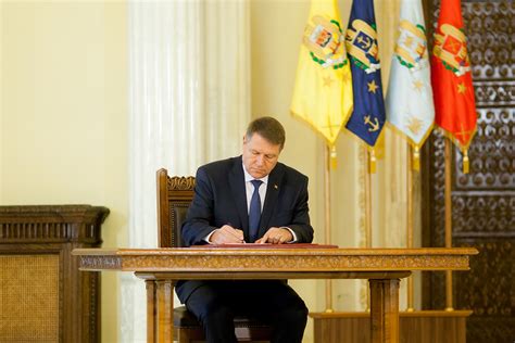 Decretele semnate astăzi de Klaus Iohannis