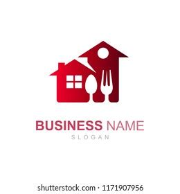 Fancy Restaurant Logo Simple Look Spoon Stock Vector (Royalty Free ...