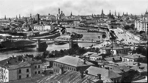 Vintage Photos Of Moscow In The Past 19th Century Monovisions