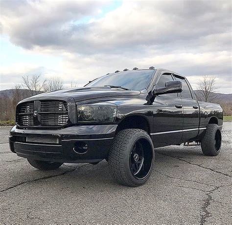 Beautiful Black Leveled 3rd Gen Dodge Ram Cummins Check Out The Badass