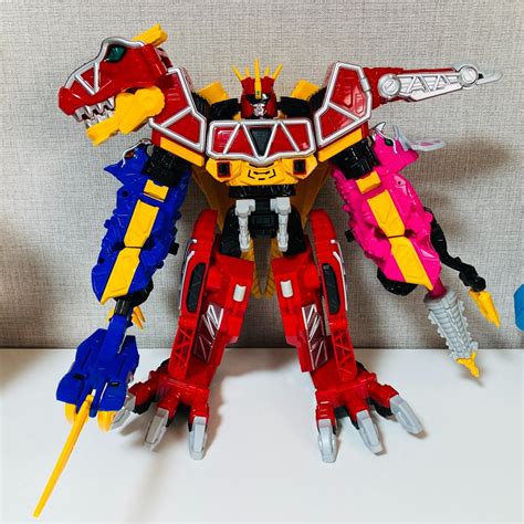 Bandai Dx Megazords Power Ranger Dino Charge Super Sentai Kyoryuger