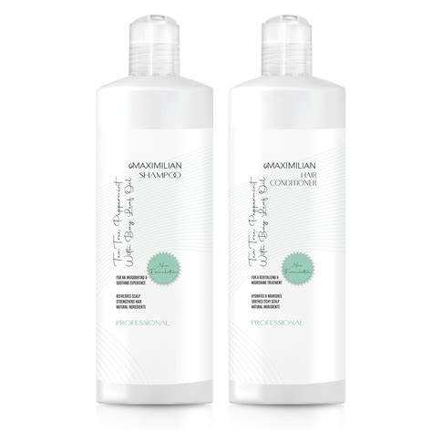 Amazon Maximilian Tea Tree Mint Shampoo And Conditioner Set