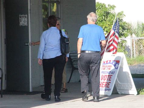 Manatee County Voters Heading To The Polls On Primary Election Day