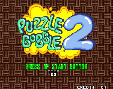 Puzzle Bobble 2 Bust A Move Again Neo Geo MAME 243 Play Online In