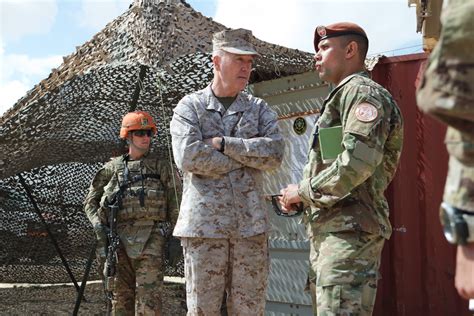 The Chairman Of The Joint Chiefs Of Staff Visits Task Force Sinai