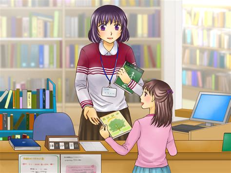 図書館司書library Librarian 女の子に人気＜さくら Sakura あこがれの職業紹介＞