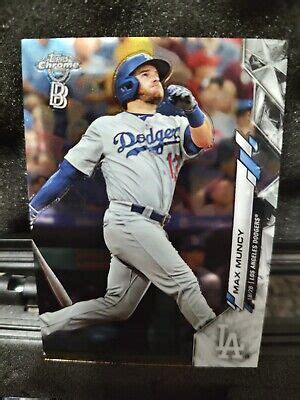 Topps Chrome Ben Baller Max Muncy Rare Base Card Dodgers Ebay