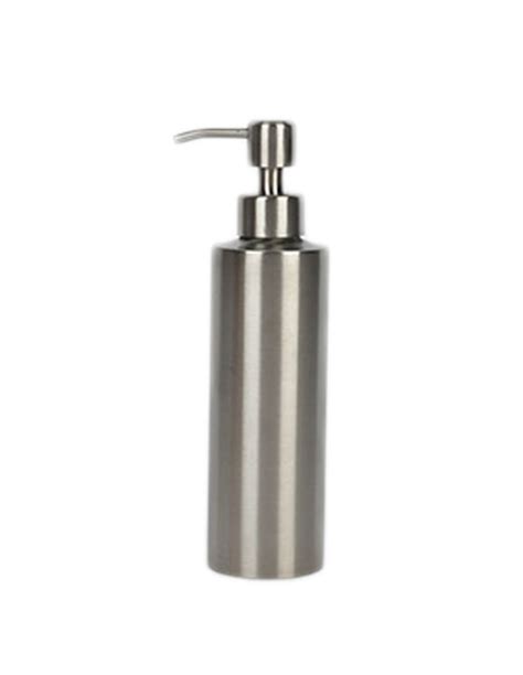 Dispensador de jabón acero plata 350 ml