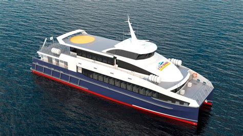 Guadeloupe Newbuild Showcases Incat Crowther S Digital Shipbuilding