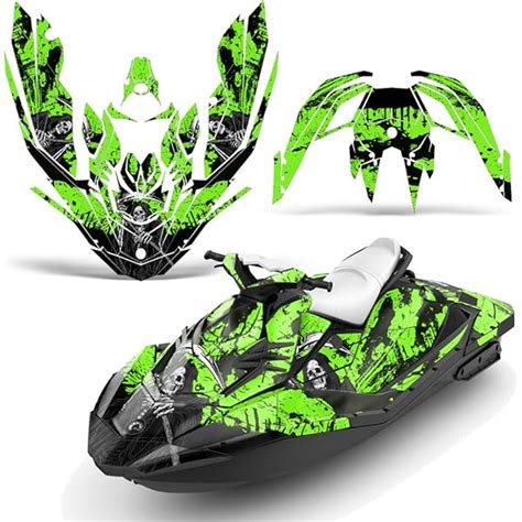 ★日本の職人技★ Amr Racing Jet Ski Graphics Kit Sticker Decal Compatible With Kawasaki Ultra 250x 260x