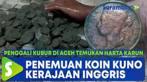 Heboh Penggali Kubur Temukan Tumpukan Uang Koin Kuno Kerajaan Inggris