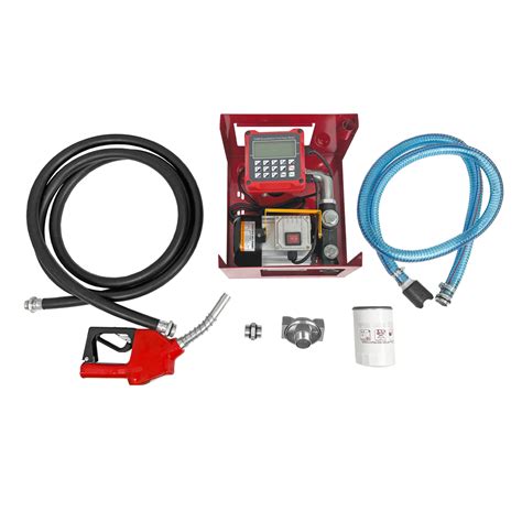 Acfd60d Preset Diesel Fuel Transfer Pump Kit With Nozzle And Hose