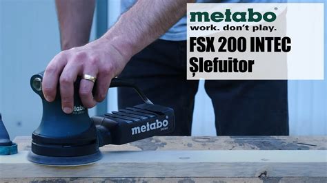 Metabo Fsx Intec Slefuitor Cu Excentric W Mm Valiza