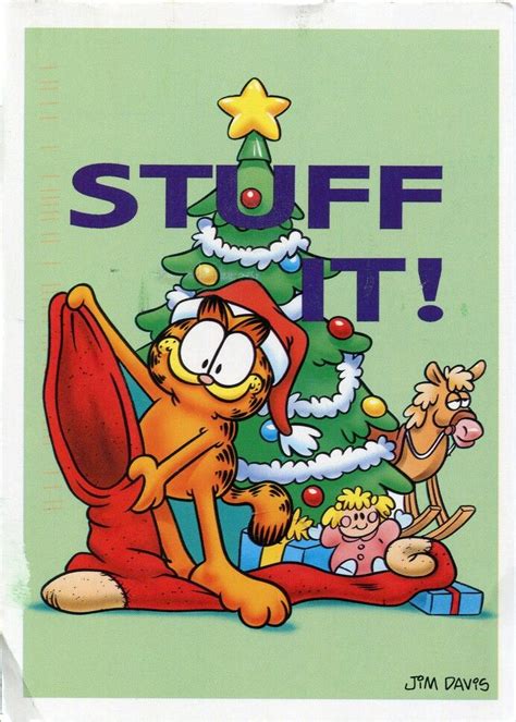 Garfield Christmas Christmas Cartoon Characters Garfield