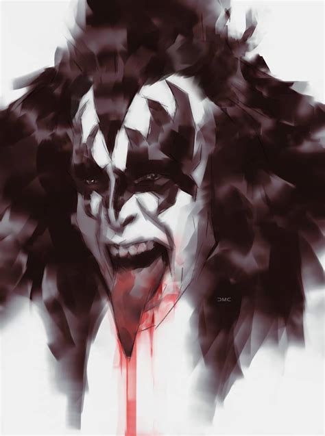 Gene Simmons Of Kiss By Danielmchavez On Deviantart