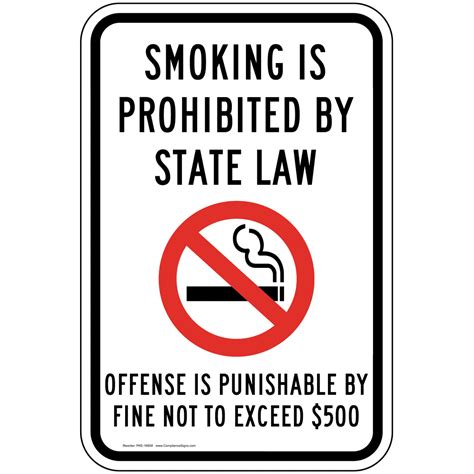 No Smoking Violation Letter