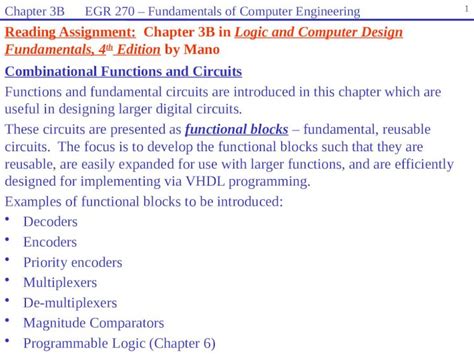 PPTX Combinational Functions And Circuits DOKUMEN TIPS