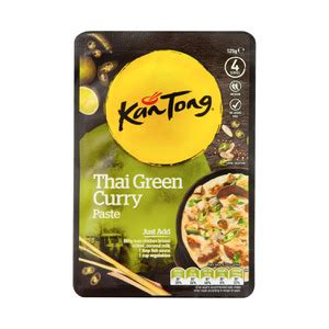 Calories In Kan Tong Thai Green Curry Meal Base Pouch Calcount