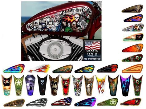 P 40 Warhawk Motorcycle Decals Motorcycle Vinyl Graphics Motorcycle Sticker TATTOOED RIDE ...