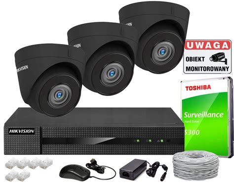 Hikvision Monitoring Ip Poe Kamery Mpx Ipcam T Erli Pl