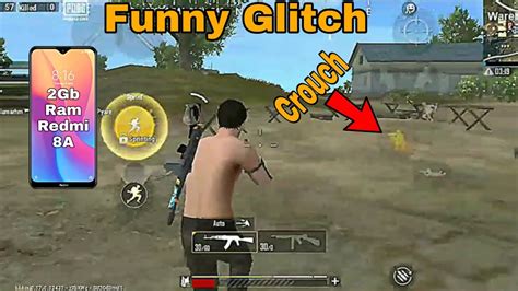 Crouch Glitch Pubg Mobile Lite Funny Glitches SuvoSmasher Redmi