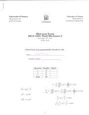 Mid Term2A Solutions Pdf Universit DOttawa A University Of Ottawa