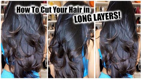 Best 23 How to Cut Your Own Hair In Long Layers - Home, Family, Style and Art Ideas