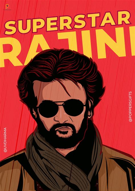 Rajinikanth Vintage Uvdharma Poppersts A4 By Dharmendira On Deviantart