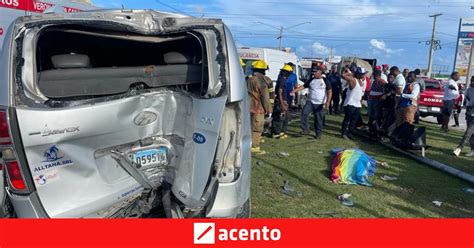 Un fallecido y tres heridos en accidente de tránsito en Punta Cana Acento