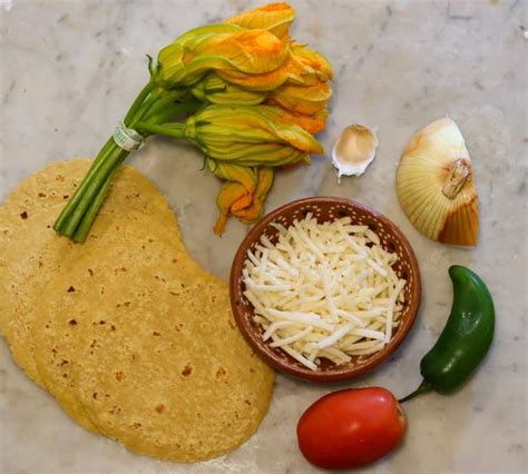 Quesadillas De Flor De Calabaza Easy Vegan Authentic