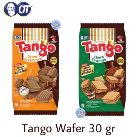 Jual Tango Wafer Choco Javamocca Choco Tiramisu 30 Gr Isi 10 Bj Pak