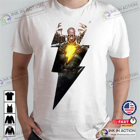 The Black Adam Dwayne Johnson Superhero Movie Unisex Hot T Shirt