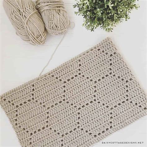 Honeycomb Crochet Blanket: A Pattern Review - Daisy Cottage Designs