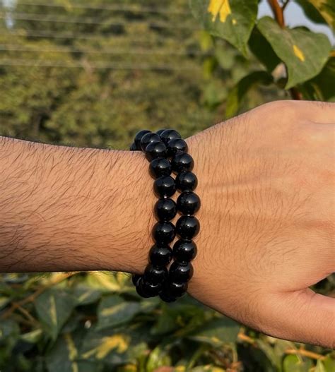 Black Beaded Bracelets - DripSZN