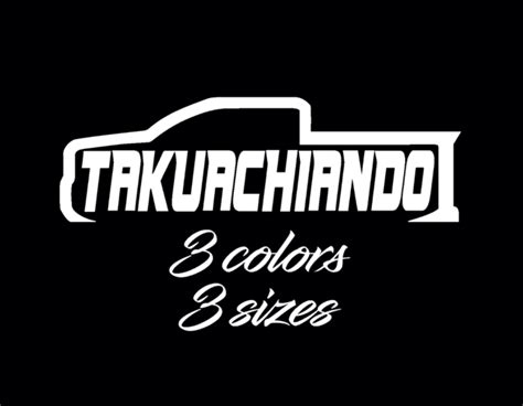 Takuache Decal Trokiando Paisa Meme Funny Vinyl Window No Kema Cuh