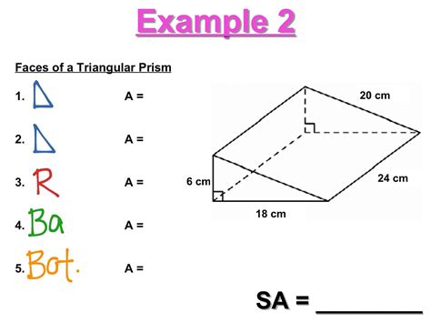 Surface Area Of A Triangular Prism Ladegsand