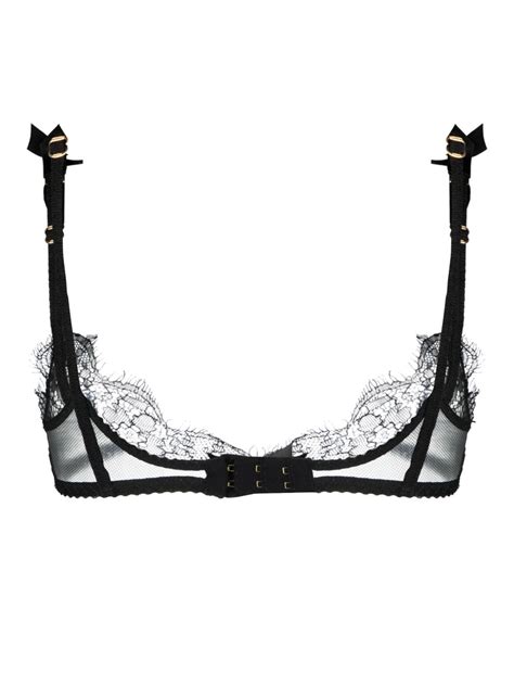 Agent Provocateur Lorna Floral Lace Bow Detailing Bra Farfetch