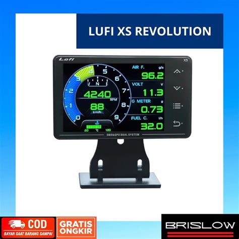 Jual Lufi Xs Obd Gauge Original New Update Shopee Indonesia