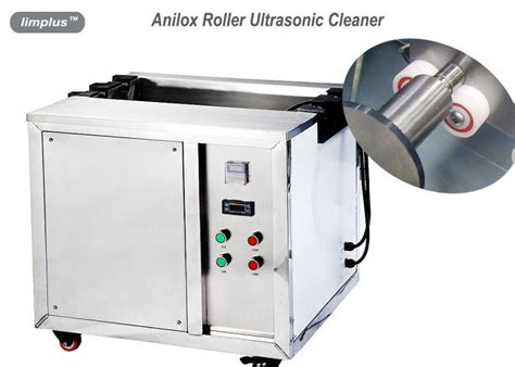 Anilox Roll W Ultrasonic Cleaning Equipments With Rotation System