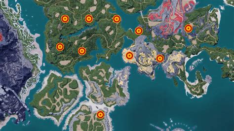 Palworld: All Captured Pal Locations on the Map