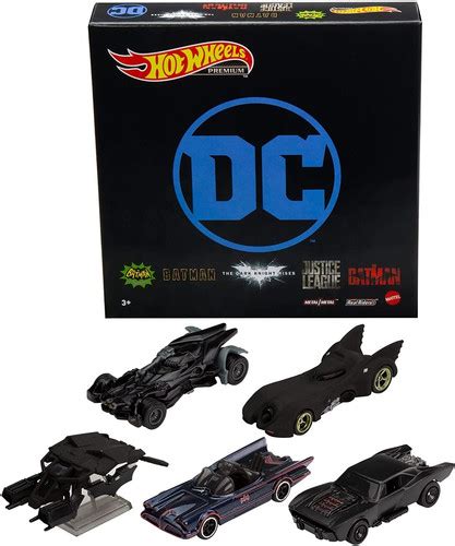 Batman Batmobile Pack Premium Car Bundle Container Hot Wheels Premium Big Potato NZ