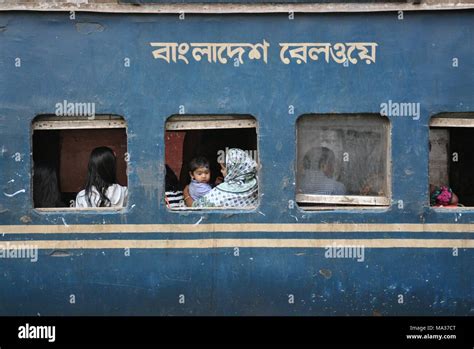 Railway Station Kamlapur With Travelers In A Train On 08 01 2015 In